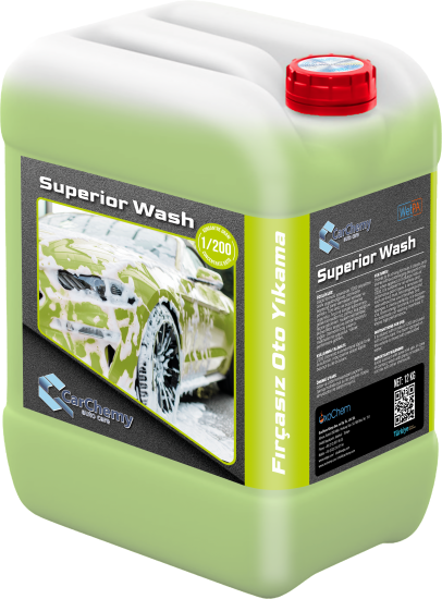 CarChemy Superior Wash Fırçasız Oto Yıkama şampuanı 14kg 1/200 Konsantre